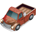 Truck with Dog Icon
