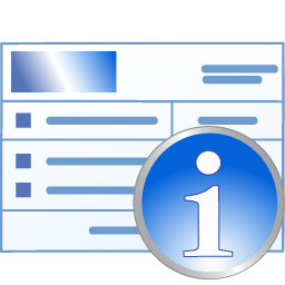 Medical invoice information Icon