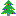 New Year Tree Icon 16x16px