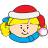 Christmas kid icon