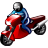 motorcyclist icon