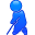 Walking Icon 32x32px