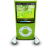 iPodPhonesGreen Icon 48x48px