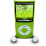 iPodPhonesGreen Icon 96x96px
