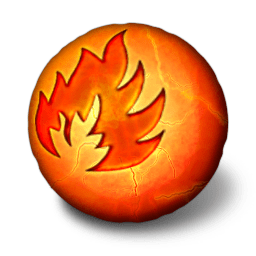 Orbz fire Icon