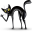 Crazy cat Icon 32x32px