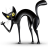 Crazy cat Icon 48x48px