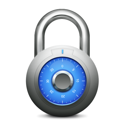Mac Icons: Lock Icon 512x512px