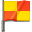 Referee flag Icon 32x32px