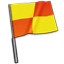 Referee flag Icon 64x64px