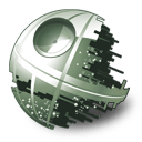 Death Star Icon 128x128px
