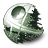 Death Star Icon 48x48px