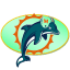 Dolphins Icon 64x64px
