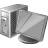 3 Gray Computer icon