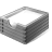 3 Gray Paper Box icon