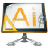 illustrator old school icon