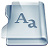 Graphite font icon