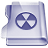 Purple burn icon