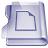Purple doc icon