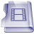 Purple movies icon