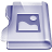 Purple pictures icon