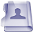 Purple user icon