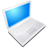 Mac Book White On icon