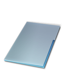 Documents ferme bleu Icon