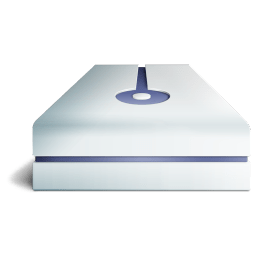 Hdd bleu 2 Icon