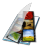 mes videos bleu icon