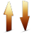 transfert orange icon