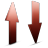 transfert rouge icon