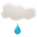 Light rain Icon 128x128px