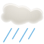 Light Showers Icon 64x64px
