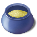 Sugar bowl filled Icon 128x128px
