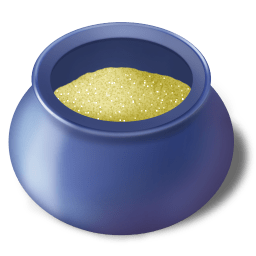Sugar bowl filled Icon