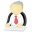 Man Grey Icon 32x32px