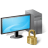 workstation locked Vista icon