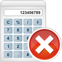 Calculator remove Icon