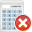 Calculator remove Icon 32x32px