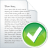 Blog post accept Icon 48x48px