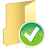 folder accept icon