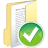 folder full accept icon