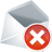 mail remove icon