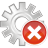process remove icon