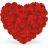 heart of roses icon