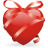 ribbon heart icon