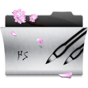 Folder Photoshop Icon 128x128px