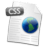 Filetype CSS icon