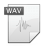 wav icon